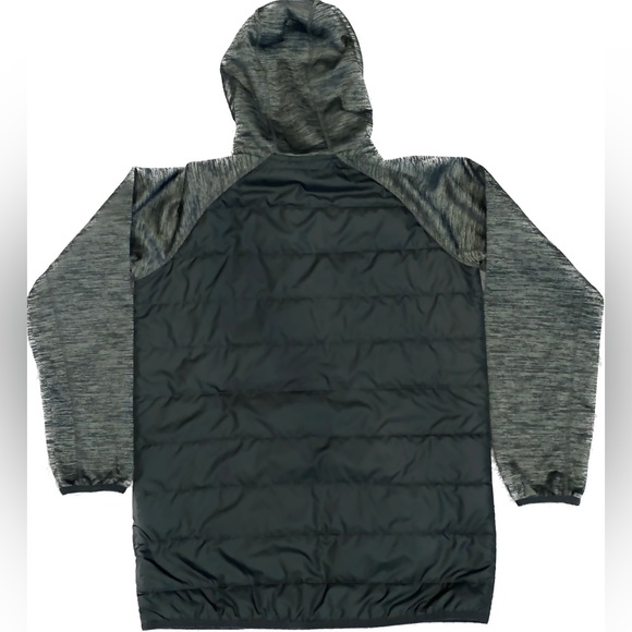 Under Armour Boys Jacket Dark Green Day Trekker Hybrid YXL - Picture 3 of 8